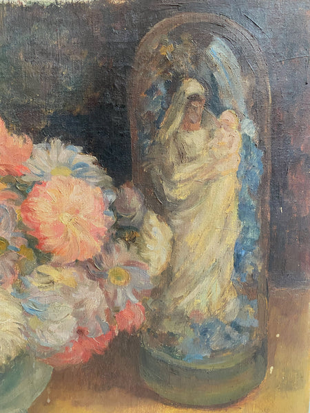 nature morte d’Alfred Duriau début XXeme