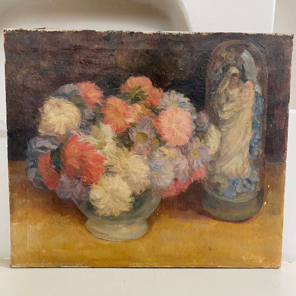nature morte d’Alfred Duriau début XXeme