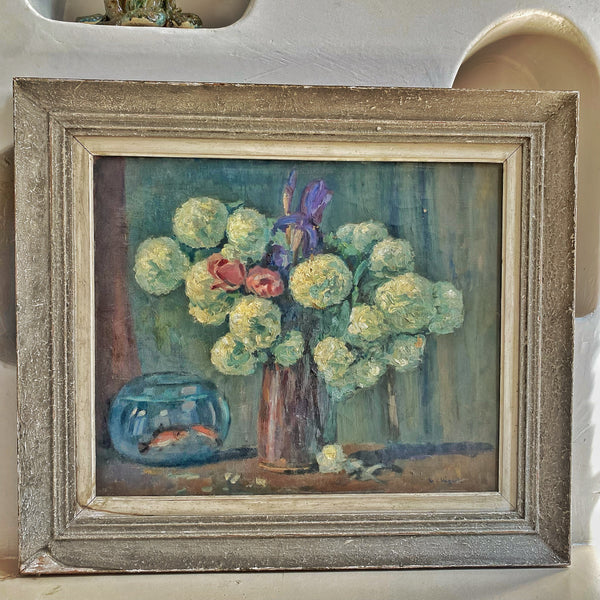 Tableau les boules de neige début XXeme