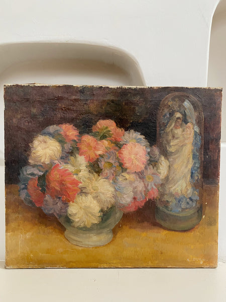 nature morte d’Alfred Duriau début XXeme