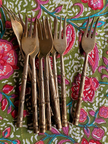 10 fourchettes à huîtres