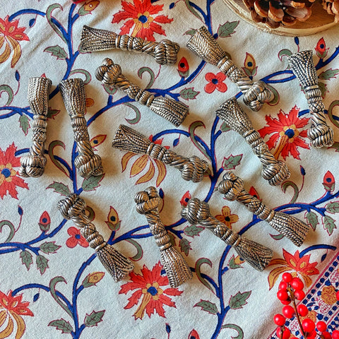 6 porte couteaux noeuds