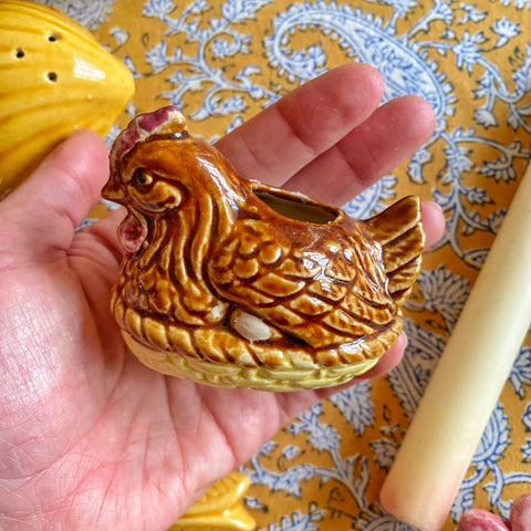 Bougeoir poule barbotine