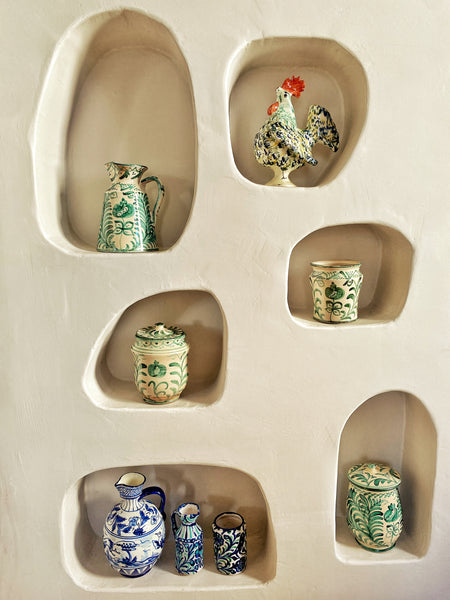 Grand pichet decoratif artisanal