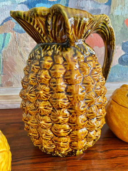 Pichet céramique ananas