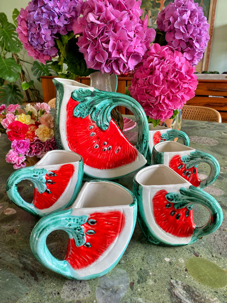 Ensemble carafe 5 tasses