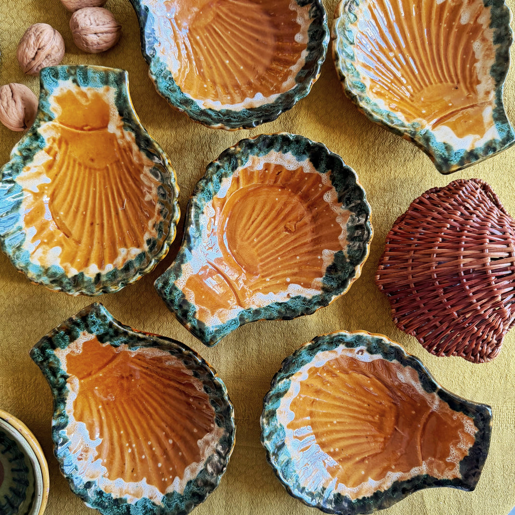 6 coupelles coquillages