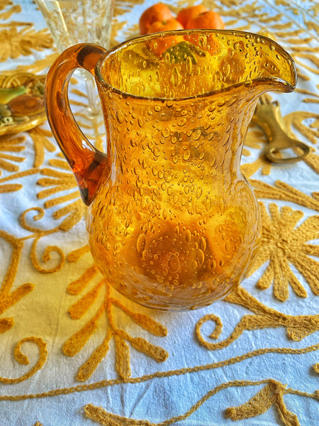 pichet verre soufflé