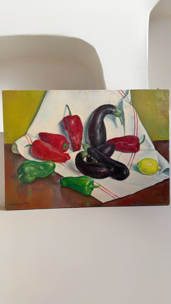 Nature morte aux poivrons