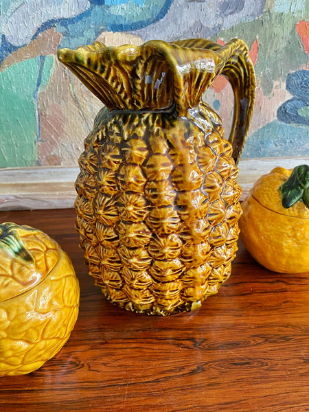 Pichet céramique ananas