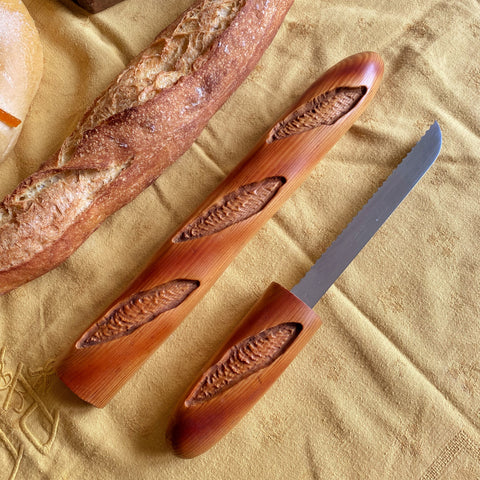 Couteau à pain trompe l’œil