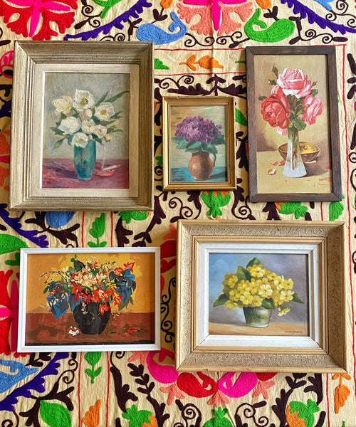Nature morte bouquet de fleurs jaunes