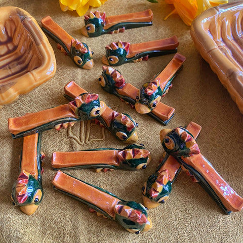 12 porte couteaux céramique