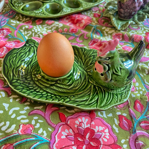 Coquetier avec saliere