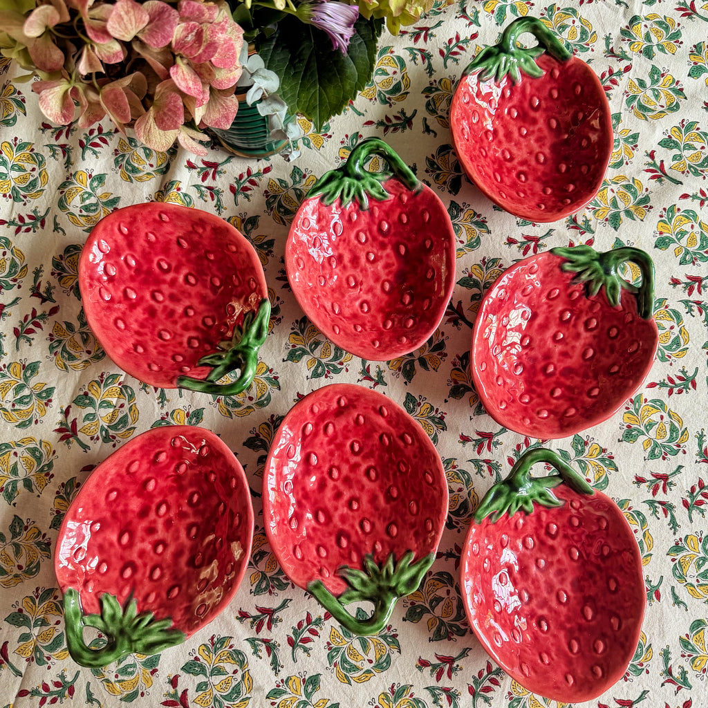 7 coupelles fraise
