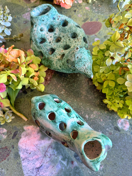 Pique fleur zoomorphe vintage
