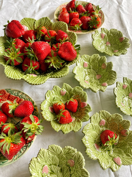 Service barbotine fraise
