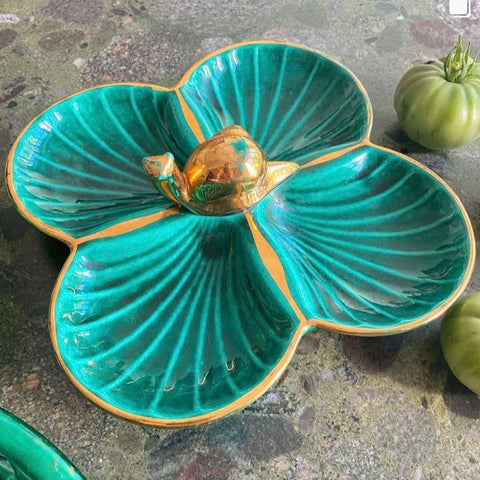 Plat serviteur escargot