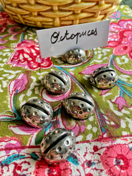 6 porte noms coccinelles vintage