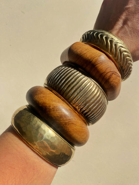 Bracelet vintage laiton