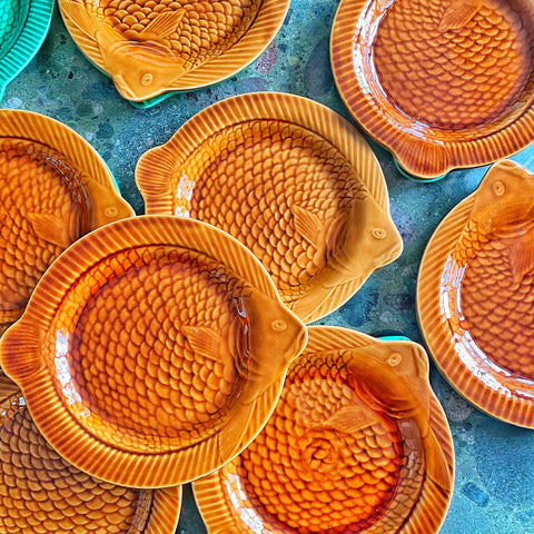Lot 10 assiettes Sarreguemines