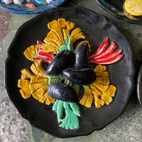 Assiette murale Vallauris