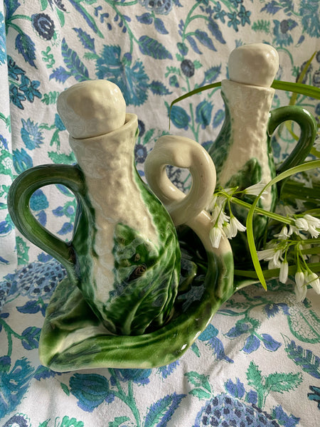 Ensemble barbotine huile vinaigre