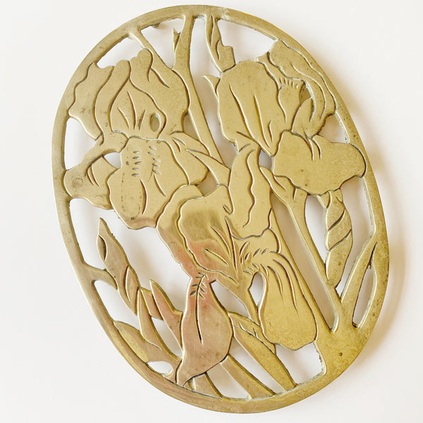 Dessous de plat vintage iris