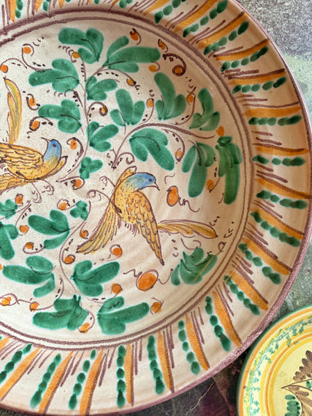 Grand plat ancien caltagirone