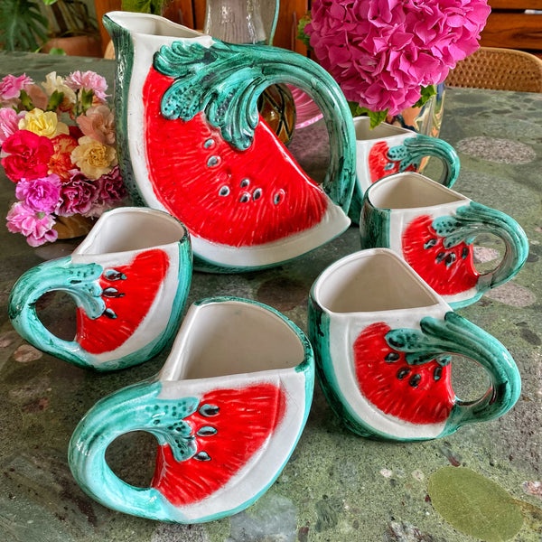Ensemble carafe 5 tasses