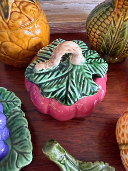 Pot tomate en barbotine