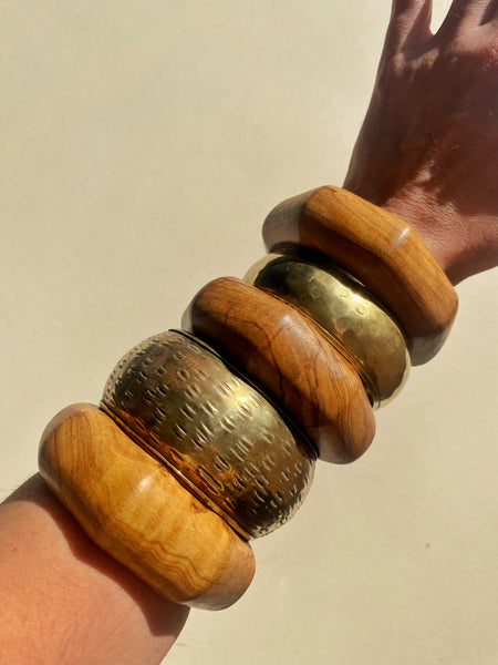 Bracelet vintage bois