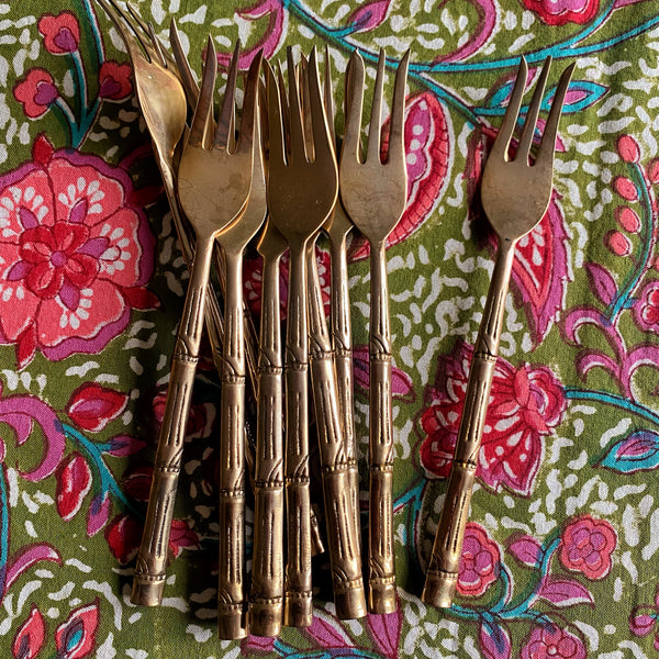 10 fourchettes à huîtres