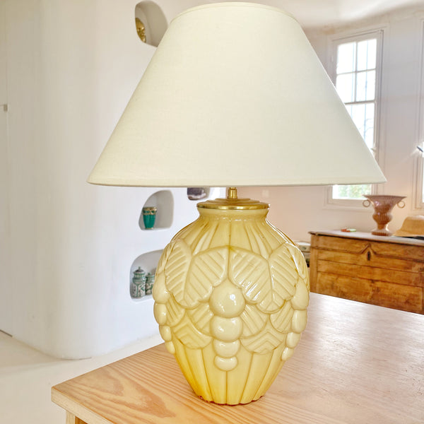 Lampe art deco