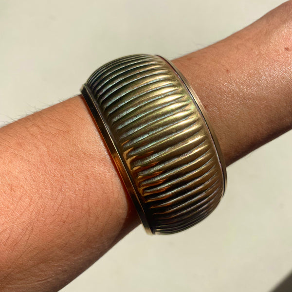 Bracelet vintage laiton