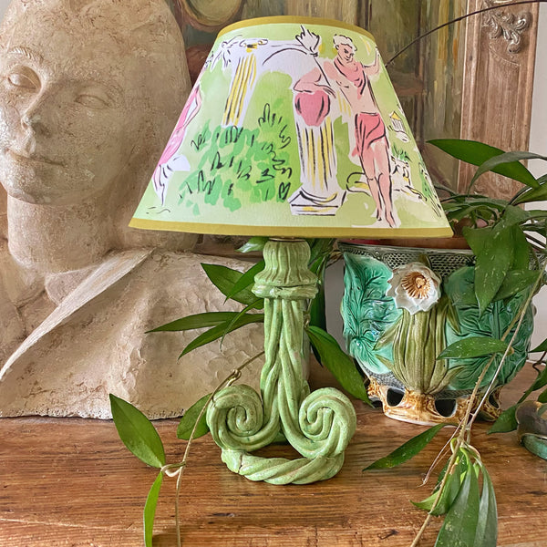 Lampe Ulysse céramique aquarelle