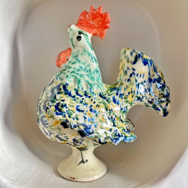 Pichet coq artisanal