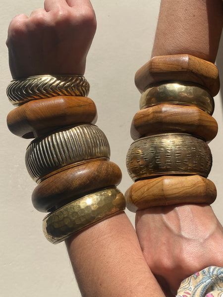 Bracelet vintage bois
