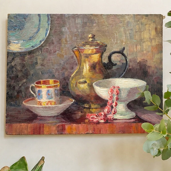 Peinture à l’huile debut XXeme