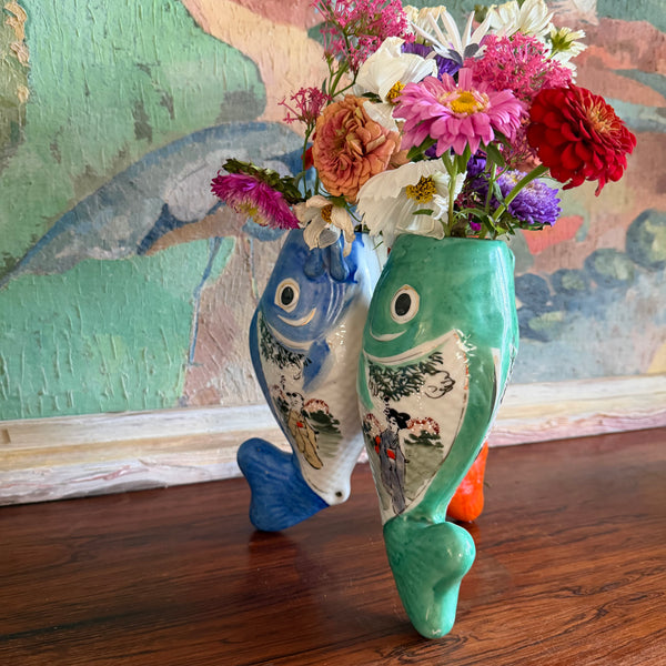 Vase tripode japonais