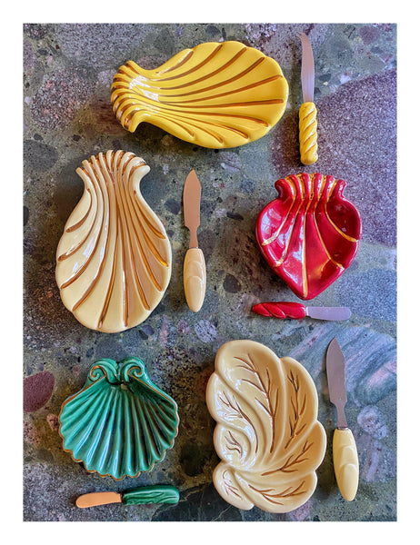 Beurrier ravier art deco