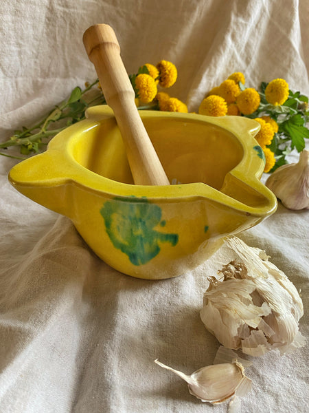 Mortier ancien andalou