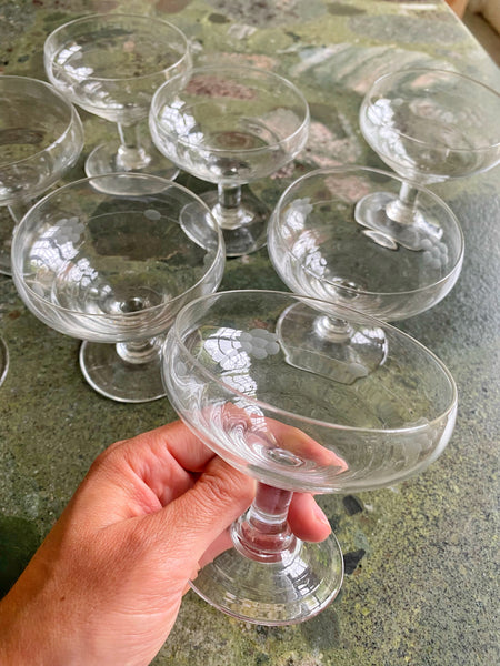 9 coupes à champagne