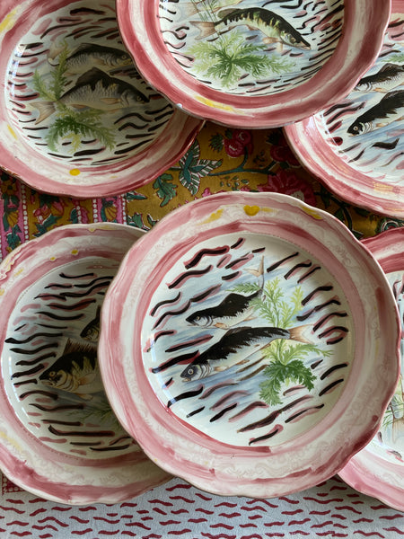 8 Assiettes 1950