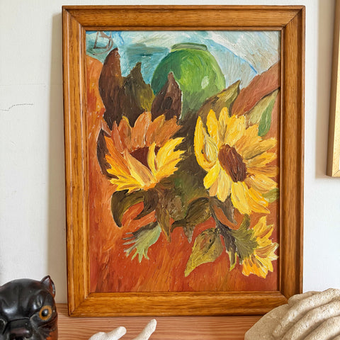 Nature morte aux tournesols