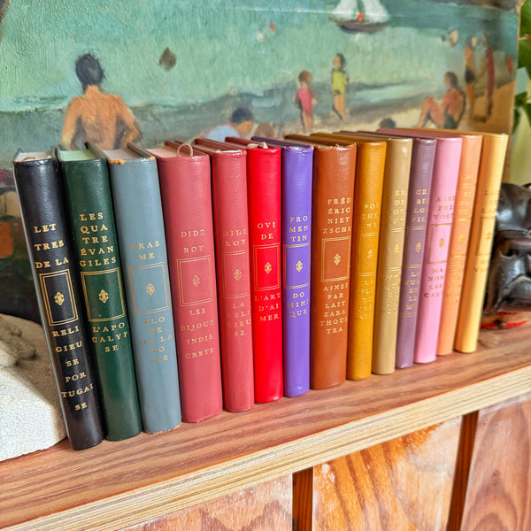 Ensemble 14 livres reliés