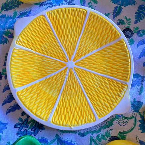 Assiette agrume céramique