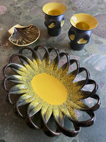 Plat céramique 1950