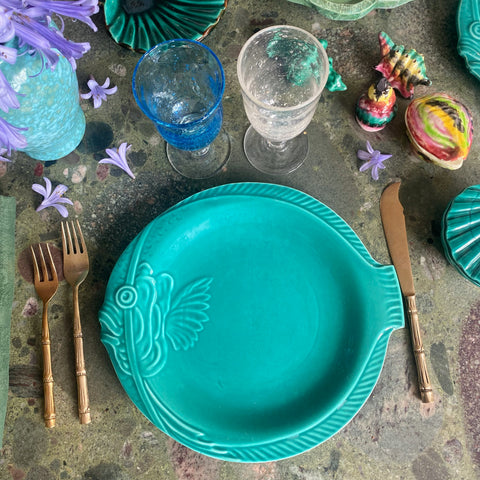 6 assiettes poisson  Sarreguemines