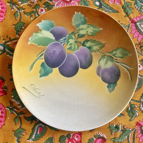 Assiette Luneville